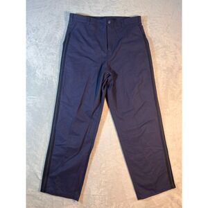 adidas SKATE CHINO PANTS in LEGEND INK W/T BLACK 3 STRIPES LOOSE FIT 32 X 32 NWT